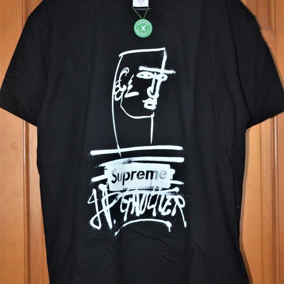 Supreme Jean Paul Gaultier Tee Black